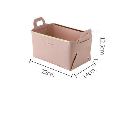 Vide-poches pliable en simili-cuir — vue 5