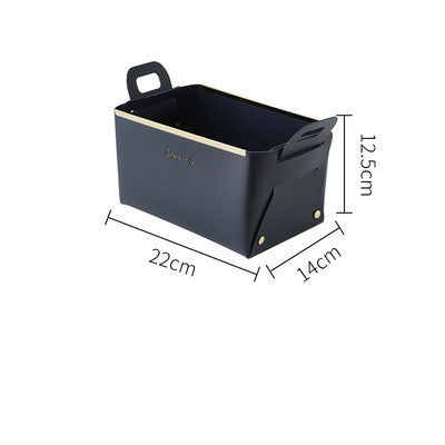 Vide-poches pliable en simili-cuir — vue 6