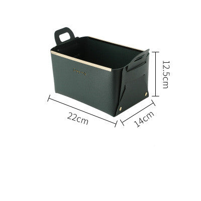 Vide-poches pliable en simili-cuir — vue 7