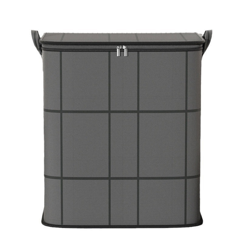 Sac de rangement pliable à poignées et double fermeture — vue 2
