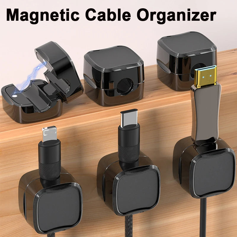 Clips magnétiques pour câbles