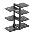 Étagère à casseroles et couvercles réglable, 7 niveaux
