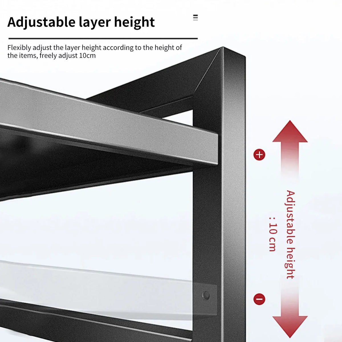 Étagère extensible pour micro-ondes, 38 à 64 cm