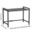 Étagère extensible pour micro-ondes, 38 à 64 cm