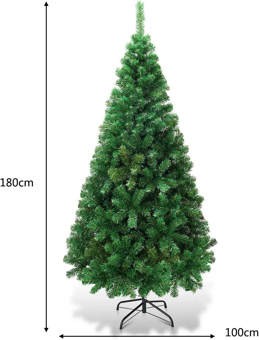 Sapin de Noël artificiel 180 cm, 650 branches