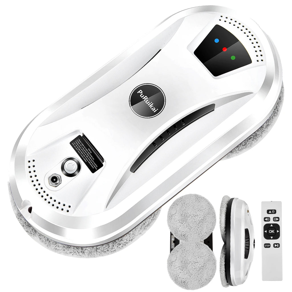 Robot lave-vitres avec télécommande, 5 600 Pa