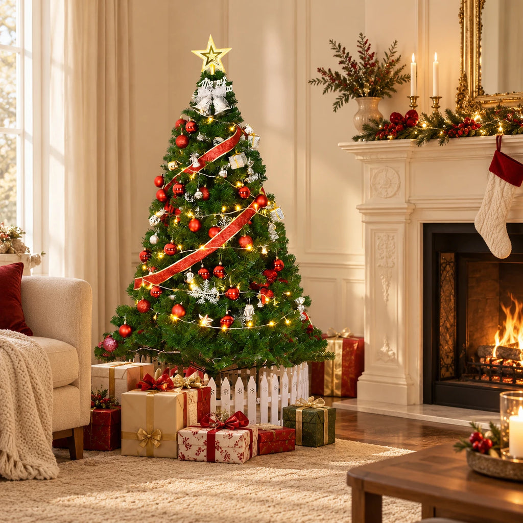 Sapin de Noël artificiel 180 cm, 650 branches