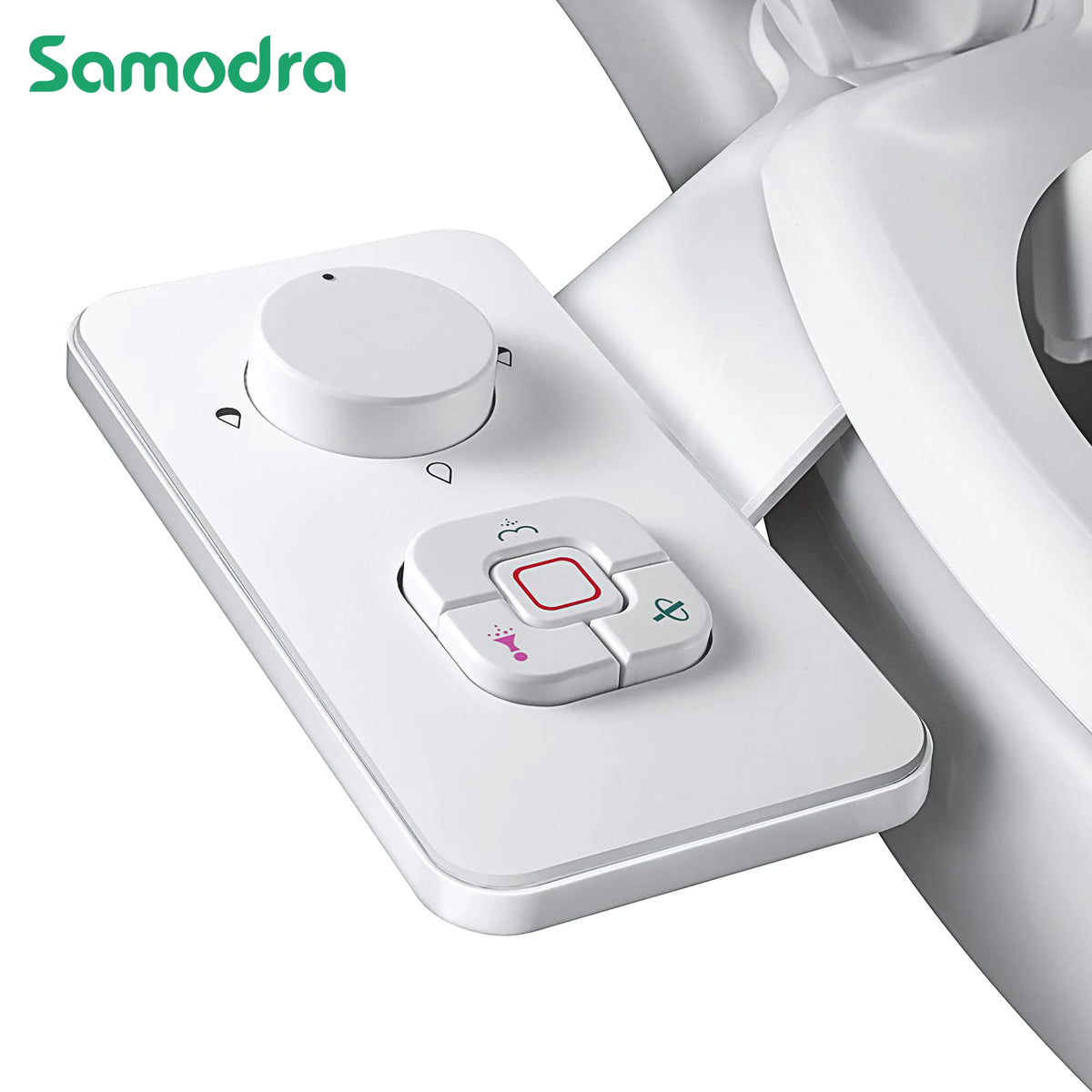 Kit bidet pour WC sans électricité, double buse rétractable