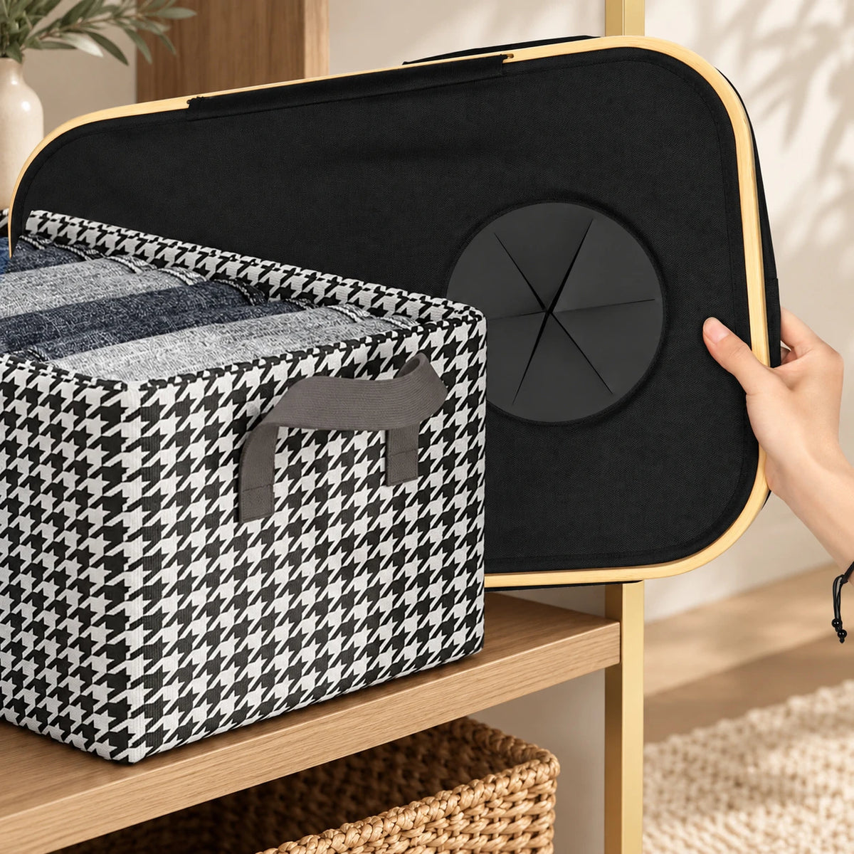 Collecteur de tri 160 L, 4 sacs amovibles