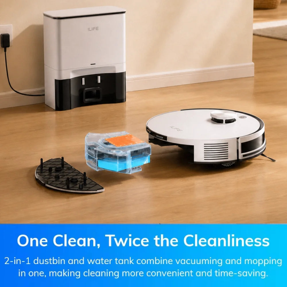 Robot aspirateur laveur ILIFE A30 Pro avec station de vidage