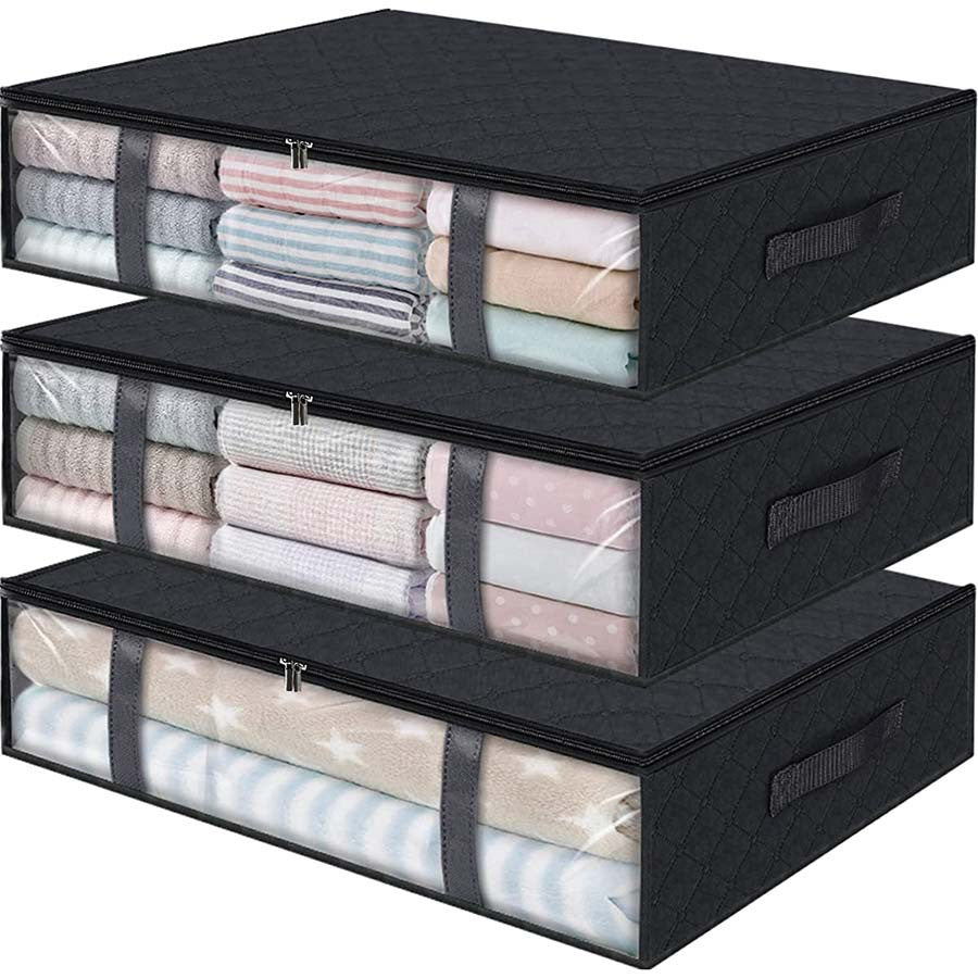 Housse de rangement sous le lit avec fenêtre — vue 2