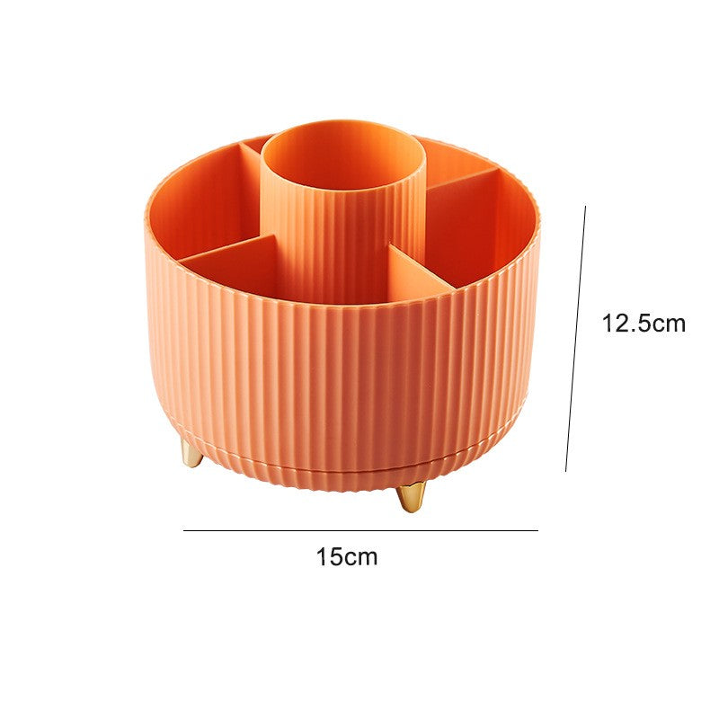 Pot rotatif cannelé pour pinceaux et stylos — vue 5